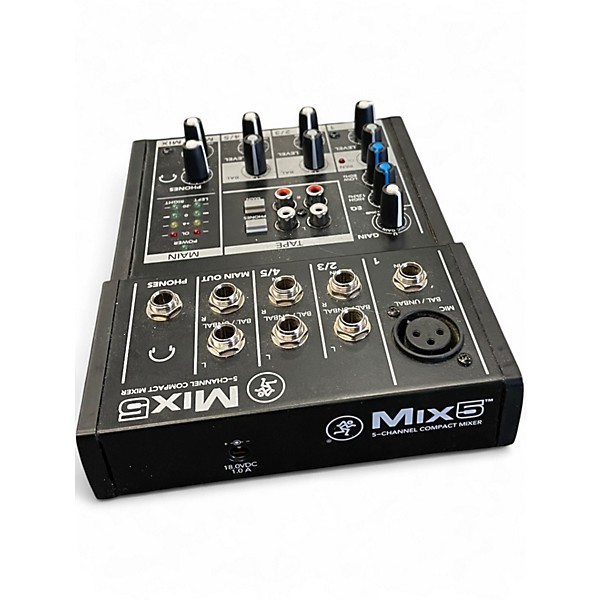 Used Mackie Mix 5 Unpowered Mixer