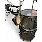 Used PDP by DW 7 Piece Double Drive series shell pack. Gun Metal Green Drum Kit