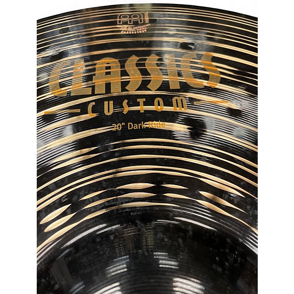 Used MEINL 20in Classics Custom Dark Ride Cymbal
