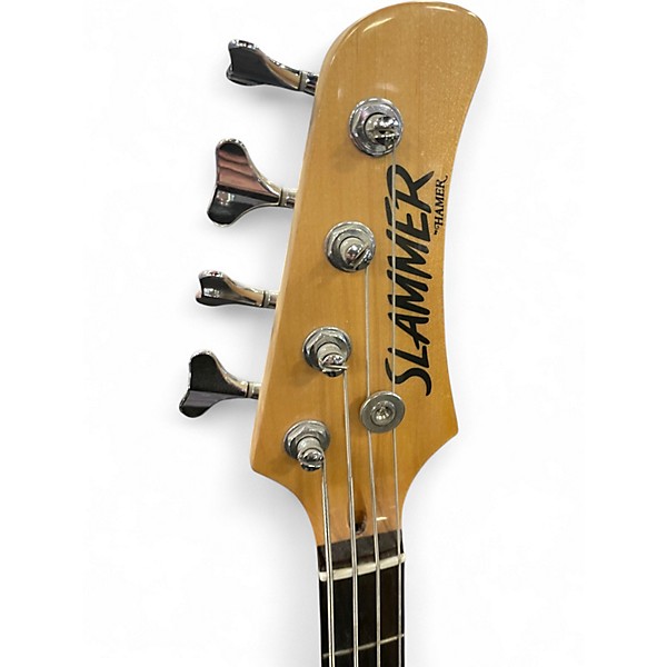 Used Hamer SLAMMER Natural Electric Bass Guitar