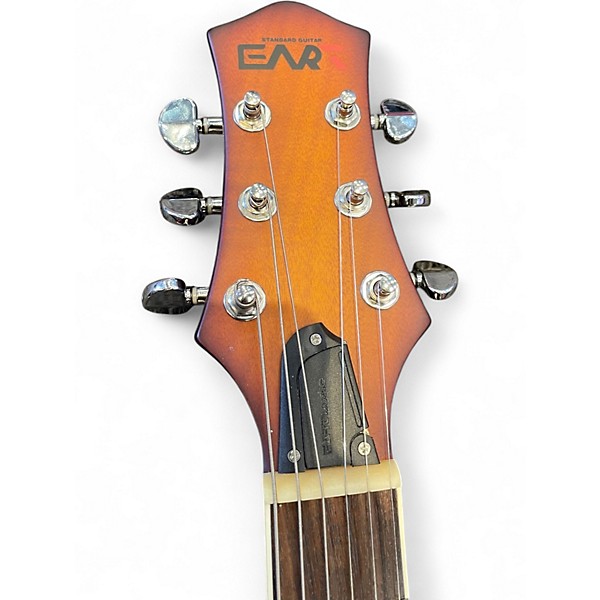 Used Eart 325 Sunburst Hollow Body Electric Guitar