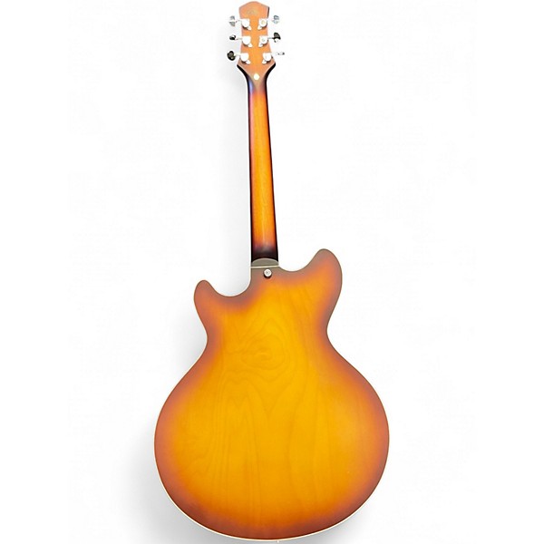 Used Eart 325 Sunburst Hollow Body Electric Guitar