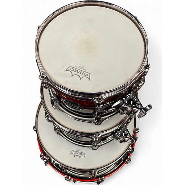 Used Mapex 4 Piece Saturn IV Studioease SCARLETT FADE Drum Kit