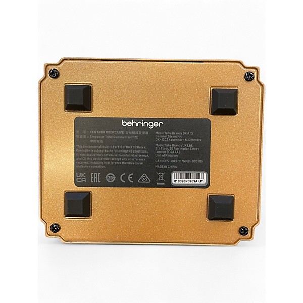 Used Behringer Centaur Overdrive Effect Pedal