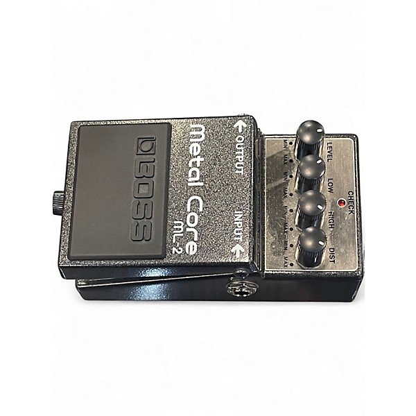 Used BOSS ML2 Metal Core Distortion Effect Pedal
