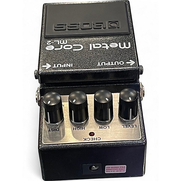 Used BOSS ML2 Metal Core Distortion Effect Pedal
