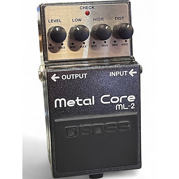 Used BOSS ML2 Metal Core Distortion Effect Pedal