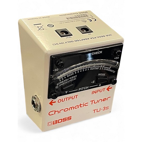 Used BOSS TU3S Tuner Pedal