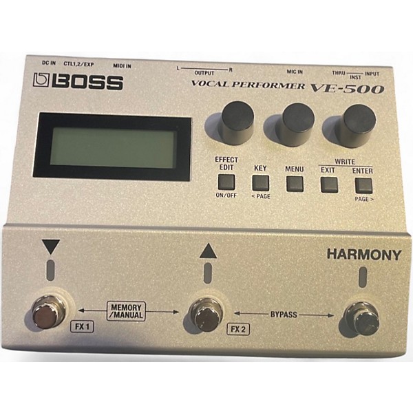 Used BOSS VE500 Vocal Performer Vocal Processor