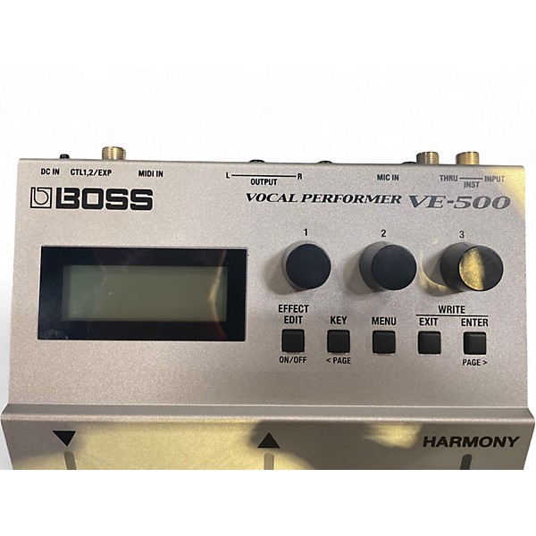 Used BOSS VE500 Vocal Performer Vocal Processor