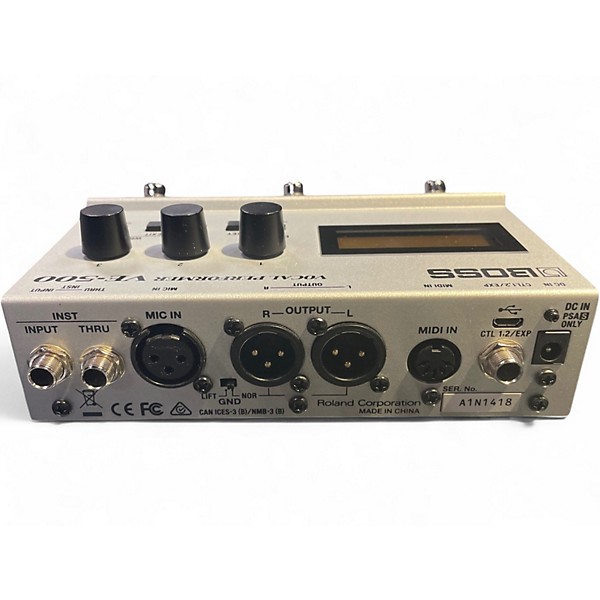 Used BOSS VE500 Vocal Performer Vocal Processor