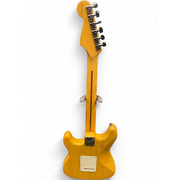 Used 1997 Fender American Standard Stratocaster Natural Solid Body Electric Guitar