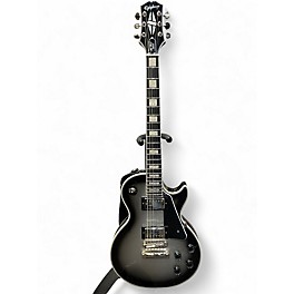 Used Epiphone Les Paul Custom SILVER BURST Solid Body Electric Guitar