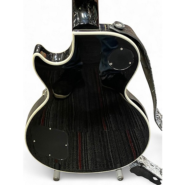 Used Epiphone Les Paul Custom SILVER BURST Solid Body Electric Guitar