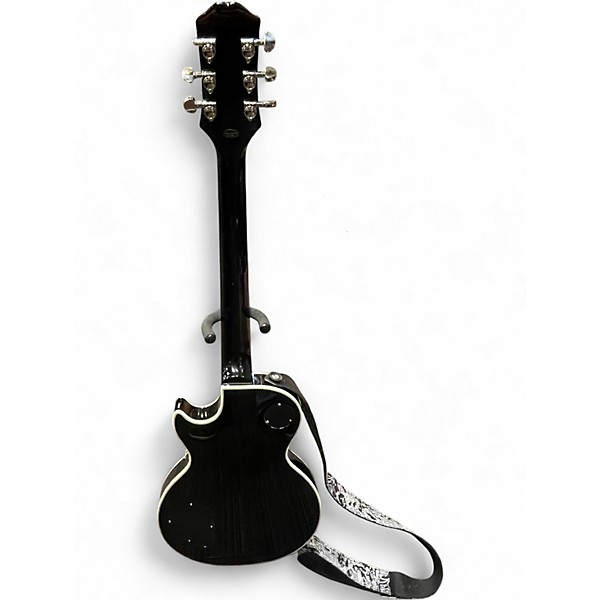 Used Epiphone Les Paul Custom SILVER BURST Solid Body Electric Guitar