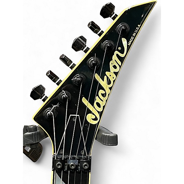 Used Jackson RR1T USA Select Randy Rhoads Black and White Solid Body Electric Guitar