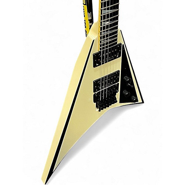 Used Jackson RR1T USA Select Randy Rhoads Black and White Solid Body Electric Guitar