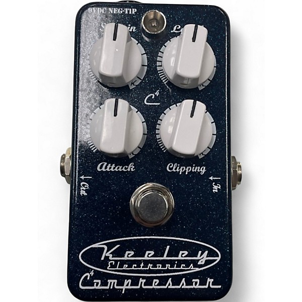 Used Keeley 4 Knob Compressor Effect Pedal