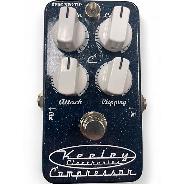 Used Keeley 4 Knob Compressor Effect Pedal