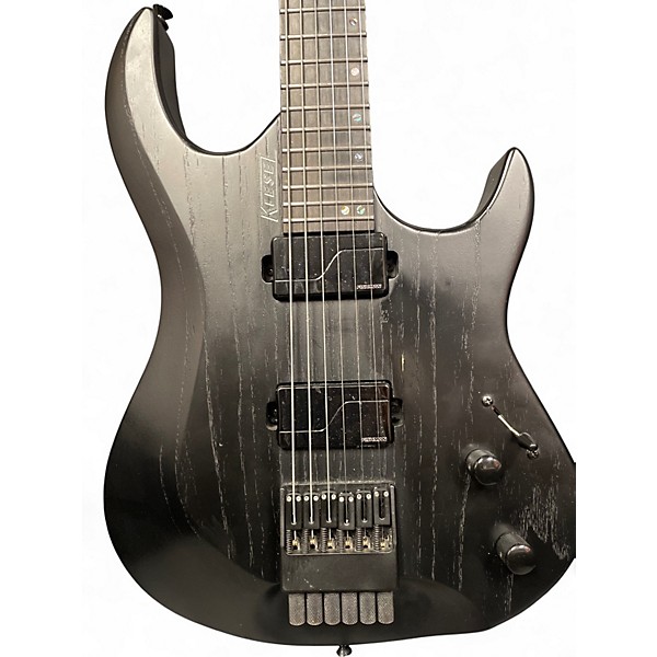 Used Kiesel  osiris BLACK Solid Body Electric Guitar