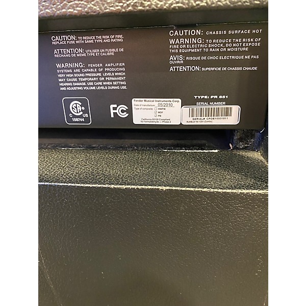 Used Fender Rumble 150 150W 1x15 Bass Combo Amp