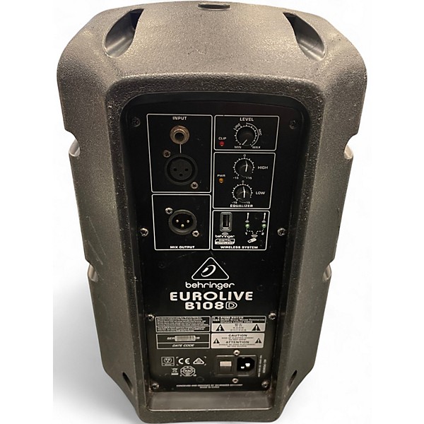 Used Behringer EUROLIVE B108D Powered Speaker