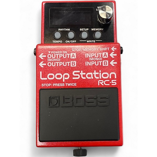 Used BOSS RC5 Loop Station Pedal