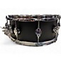 Used DW 5X14 Design Series Snare Satin Black Drum