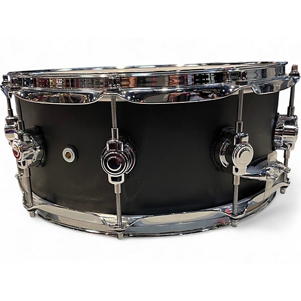 Used DW 5X14 Design Series Snare Satin Black Drum