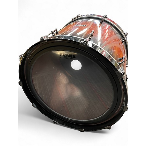 Used SJC Drums 22X18 Custom Quilted Bubinga Bass Drum Bubinga Drum