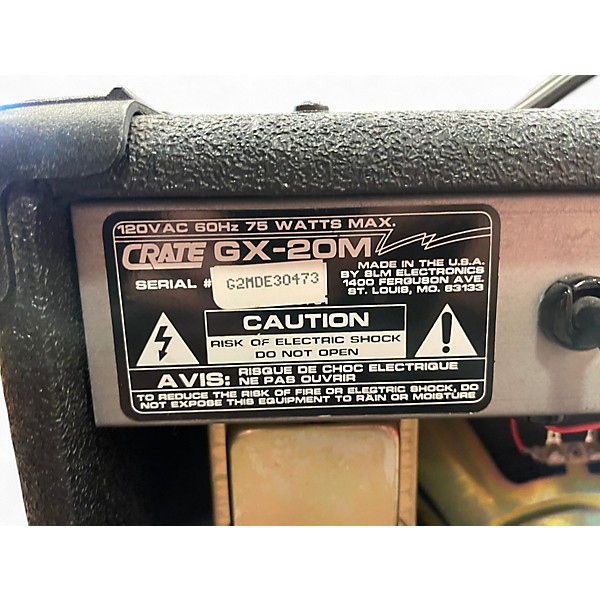 Used Crate GX-20M LIMITED EDITION 70TH ANNIVERSARY Guitar Combo Amp