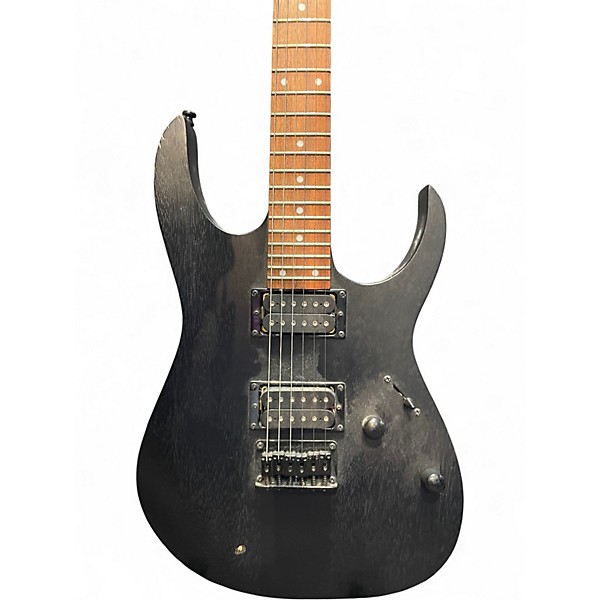 Used Ibanez RGRT421 Black Solid Body Electric Guitar