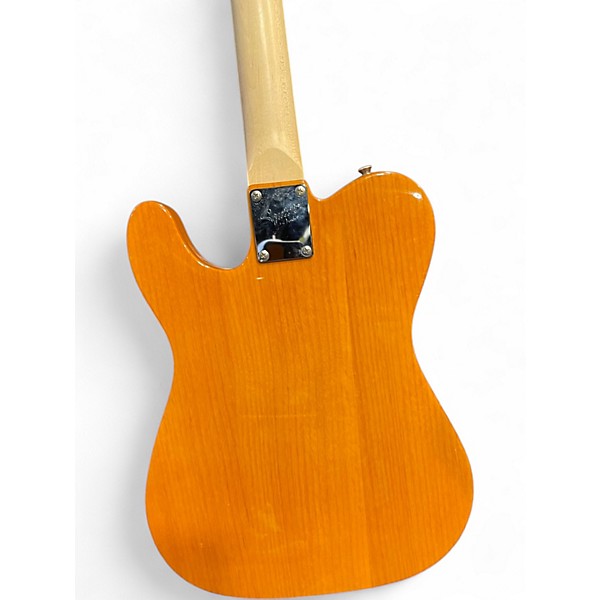 Used Squier Affinity Telecaster Natural Solid Body Electric Guitar