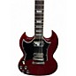 Used Epiphone SG Standard Left Handed Cherry Electric Guitar