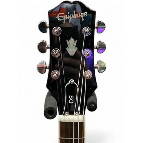 Used Epiphone SG Standard Left Handed Cherry Electric Guitar