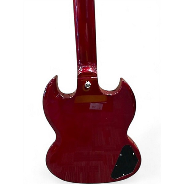 Used Epiphone SG Standard Left Handed Cherry Electric Guitar