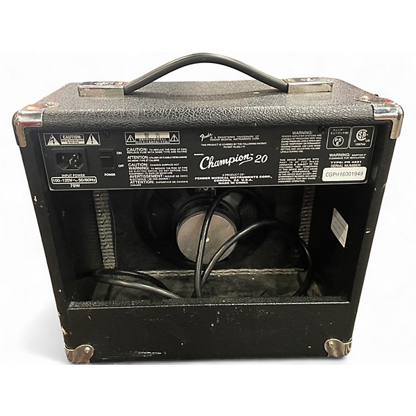Used Fender Champion 20 Guitar Combo Amp