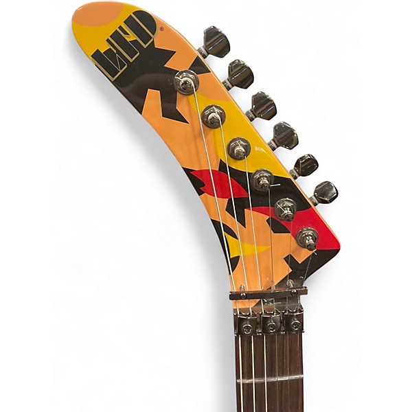 Used ESP LTD GL200K George Lynch Kamikaze Desert Camo Solid Body