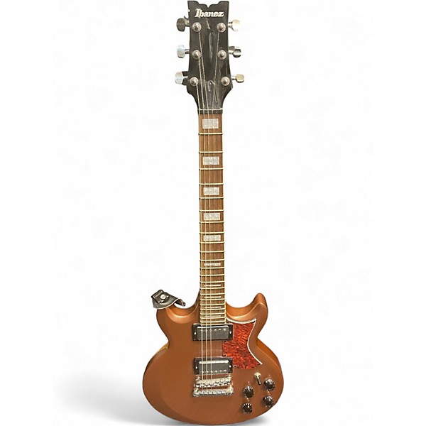 Used Ibanez AX120 ROSE GOLD SPARKLE Solid Body Electric Guitar