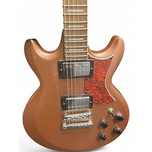 Used Ibanez AX120 ROSE GOLD SPARKLE Solid Body Electric Guitar