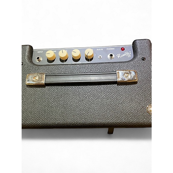 Used Fender Rumble 15 15W 1X8 Bass Combo Amp