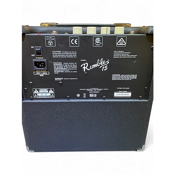 Used Fender Rumble 15 15W 1X8 Bass Combo Amp