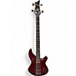 Used Mitchell MB200 Burgundy Electric Bass Guitar thumbnail