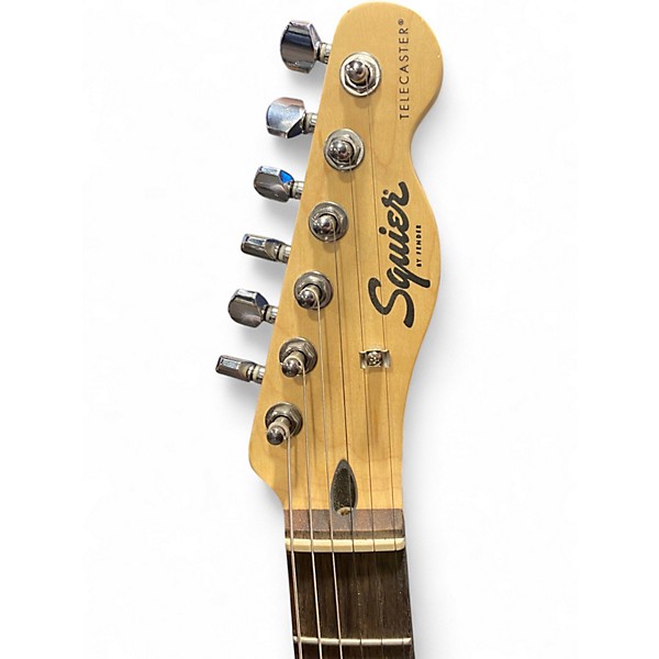 Used Squier FSR Bullet Telecaster red sparkle Solid Body Electric Guitar