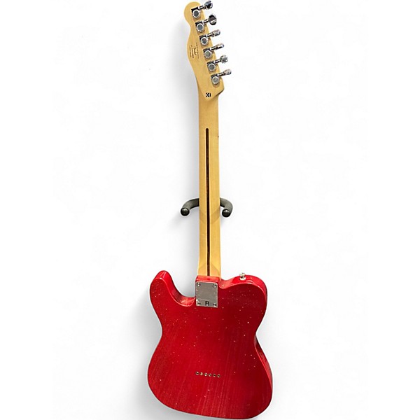 Used Squier FSR Bullet Telecaster red sparkle Solid Body Electric Guitar