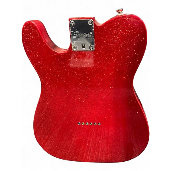Used Squier FSR Bullet Telecaster red sparkle Solid Body Electric Guitar