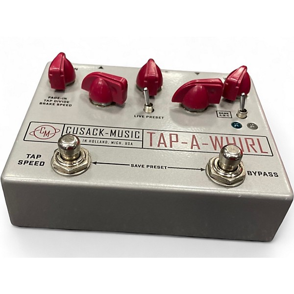 Used Cusack Music Tap A Whirl Effect Pedal