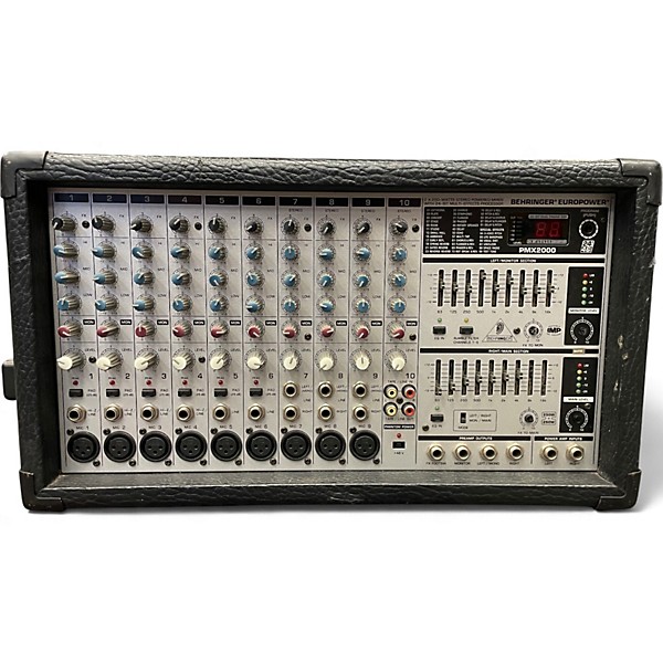 Used Behringer PMX2000 Powered Mixer