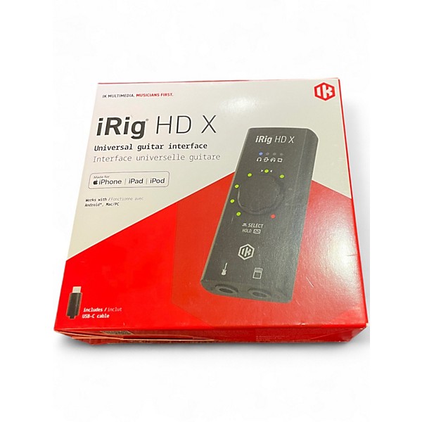 Used IK Multimedia irig hd x