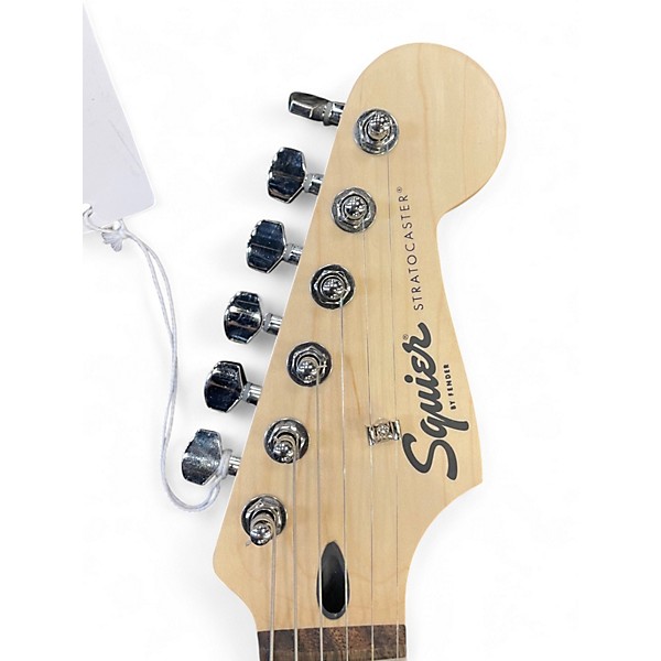 Used Squier Sonic Stratocaster Arctic White Solid Body Electric Guitar